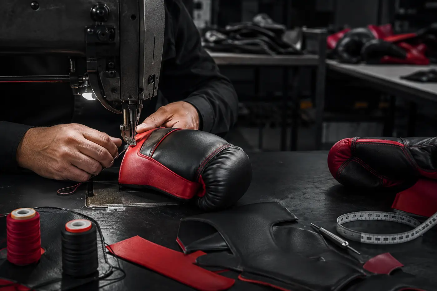 Boxing glove manufacturing and quality craftsmanship